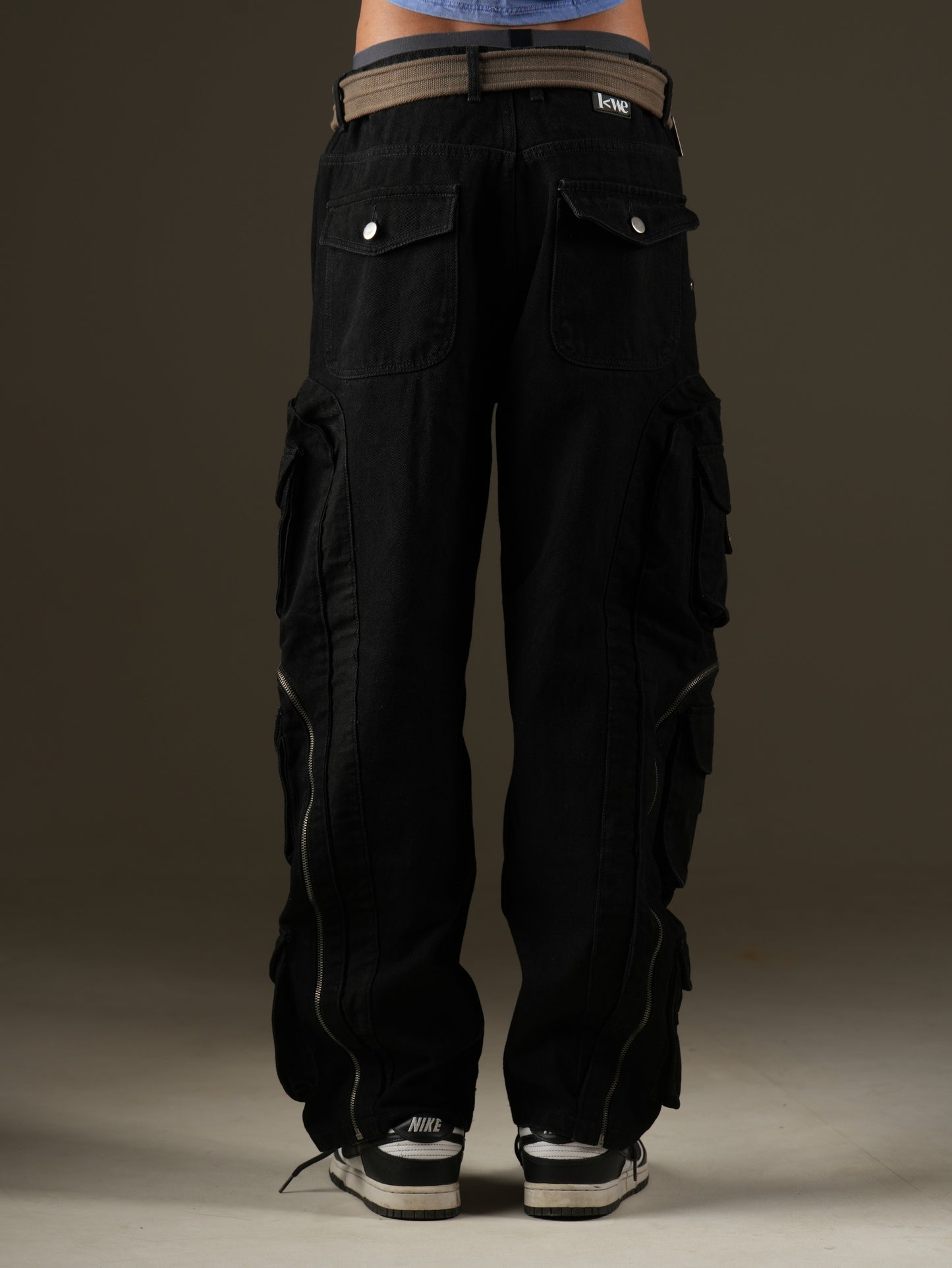 Denim Cargo Organic Cotton Black