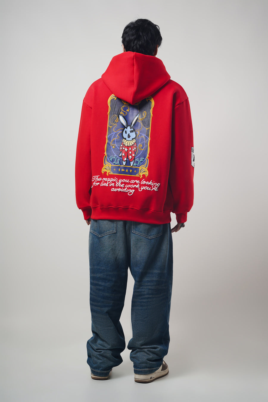 Magic Within Red Hoodie