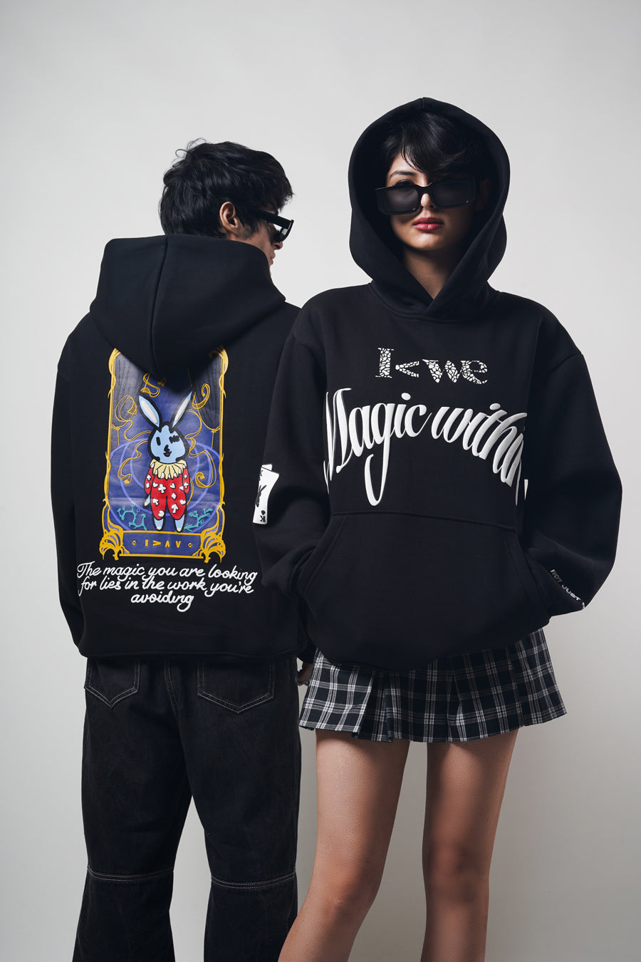 Magic Within Black Hoodie