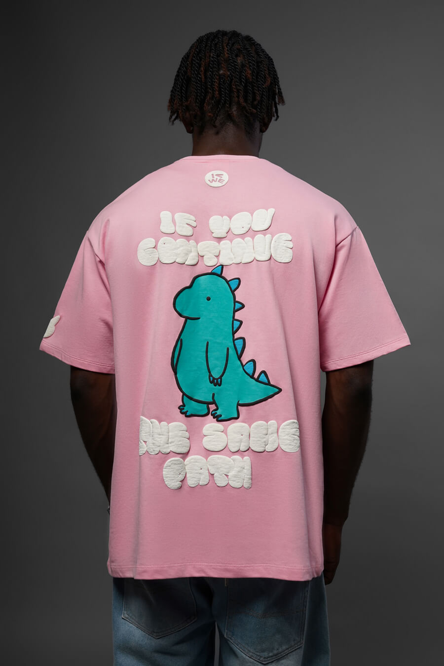 Extinct Tee In Pink