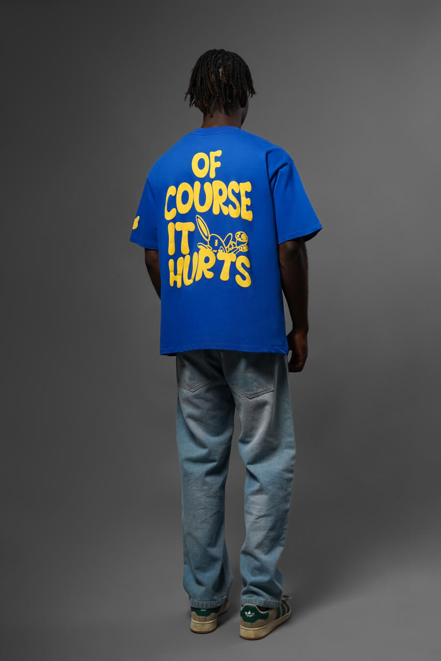 It Hurts Tee Blue