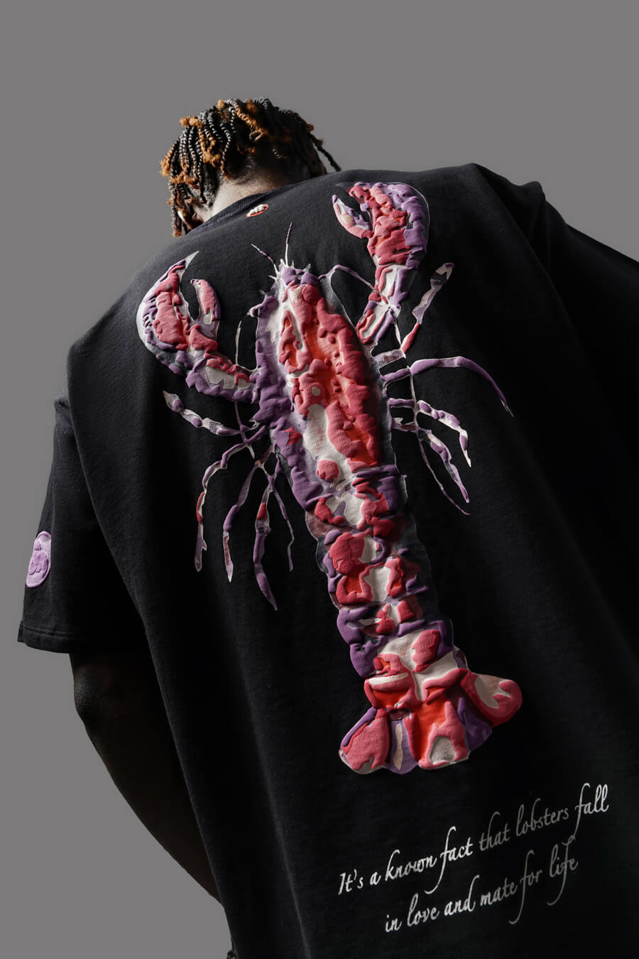 Lobster Tee obsidian